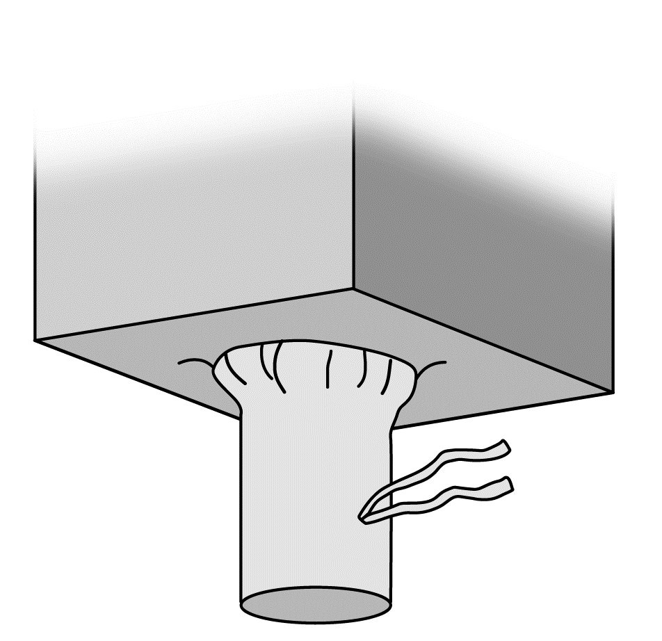 Cheminée de décharge