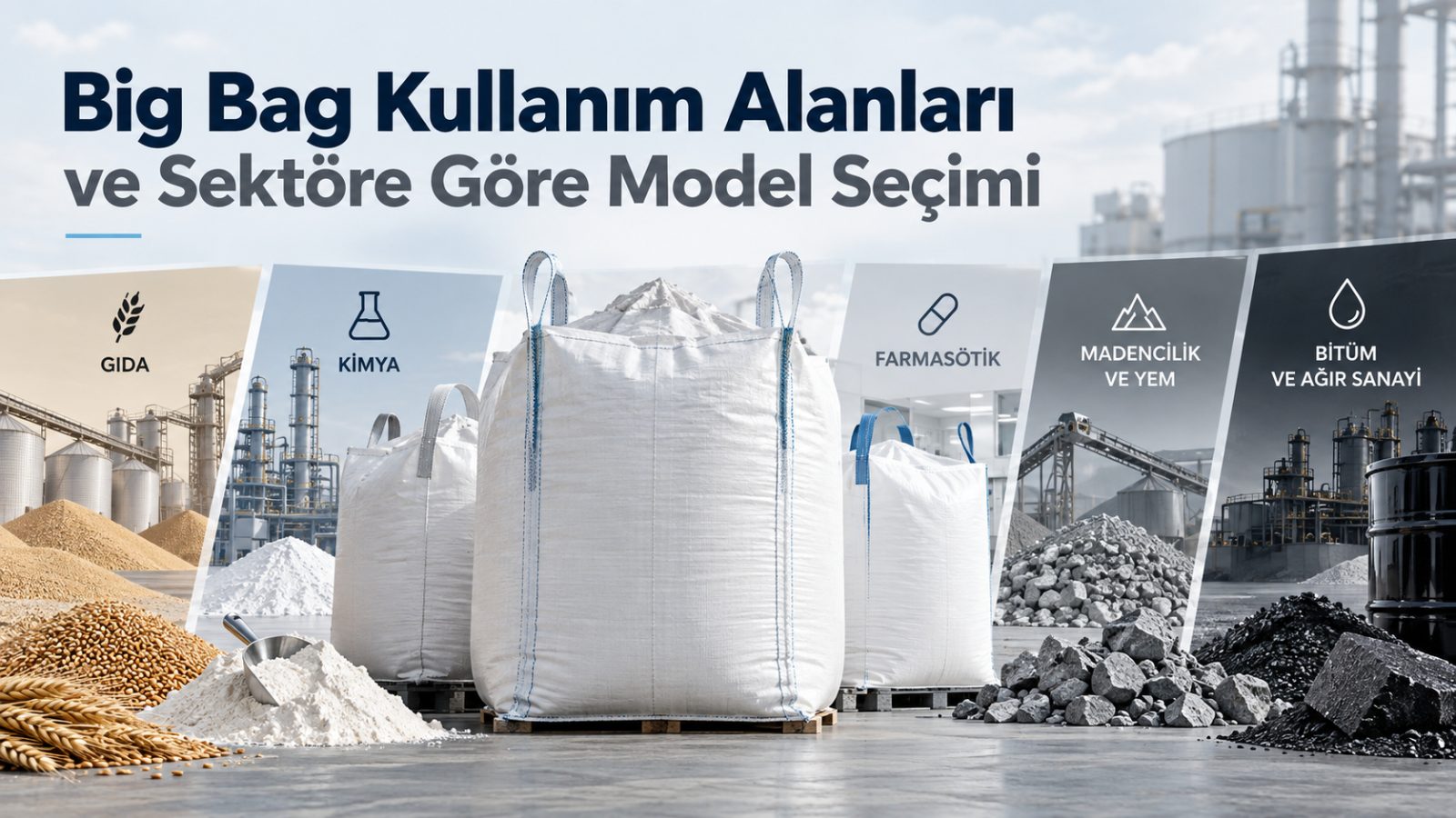 Big Bag Kullanım Alanları ve Sektöre Göre Model Seçimi