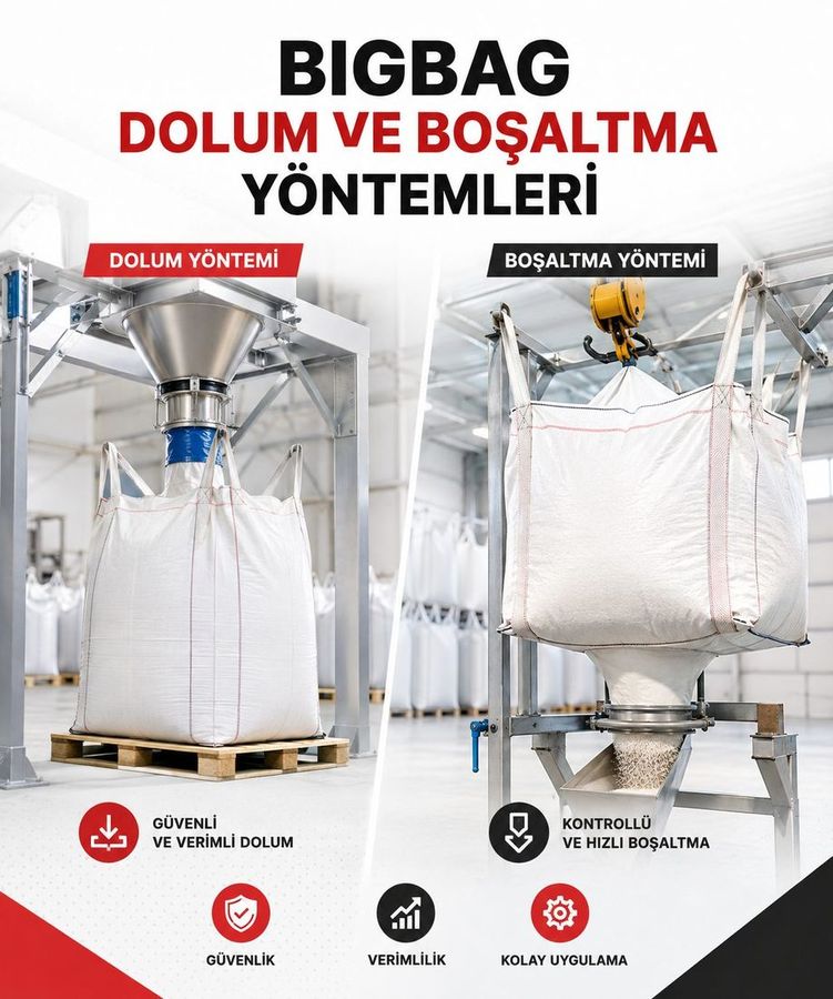 Bigbag Dolum ve Boşaltma Yöntemleri