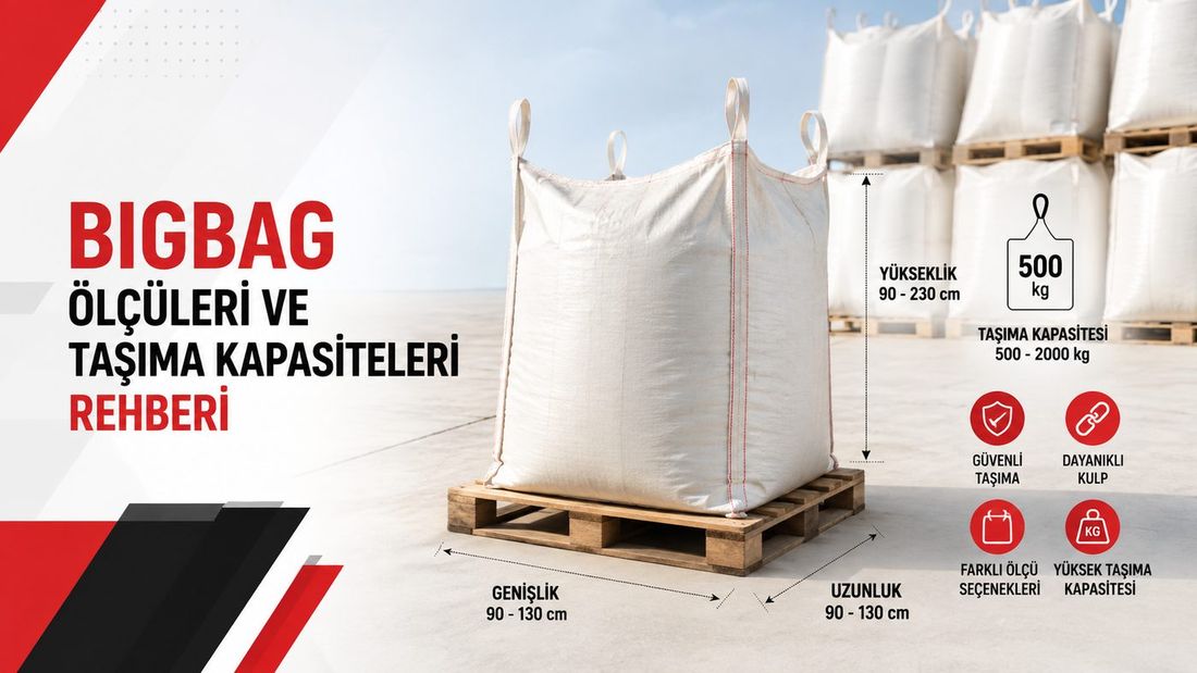 Bigbag Ölçüleri ve Taşıma Kapasiteleri Rehberi
