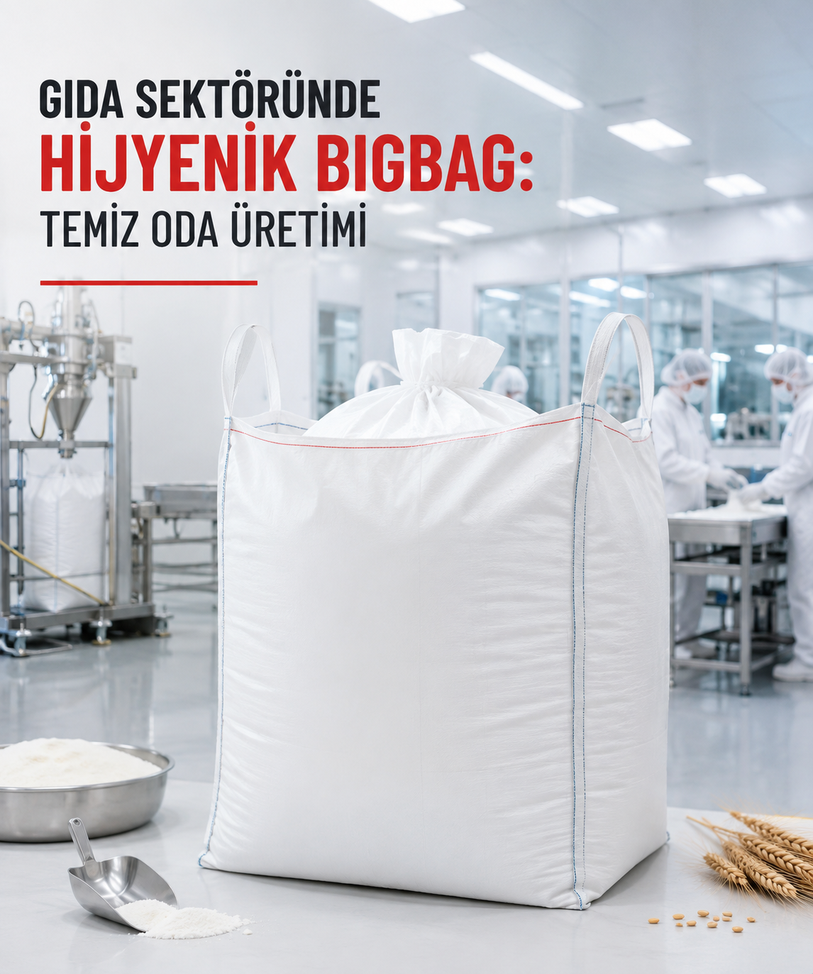 Gıda Sektöründe Hijyenik Bigbag: Temiz Oda Üretimi