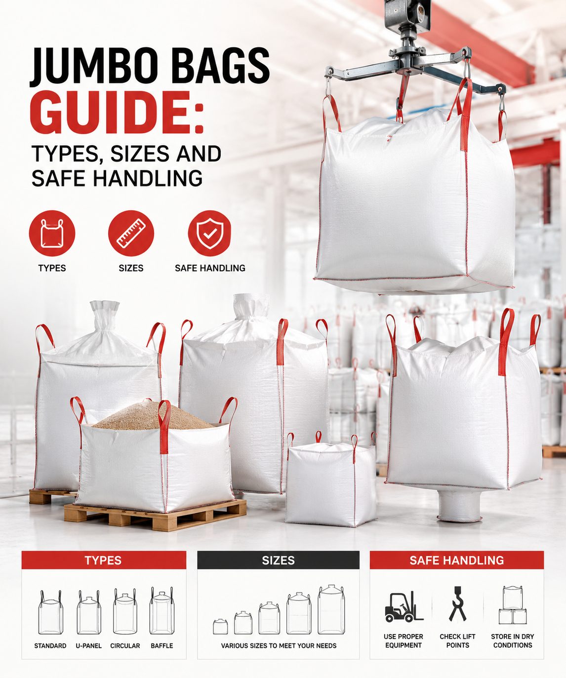 Jumbo Bags Guide: Types, Sizes and Safe Handling