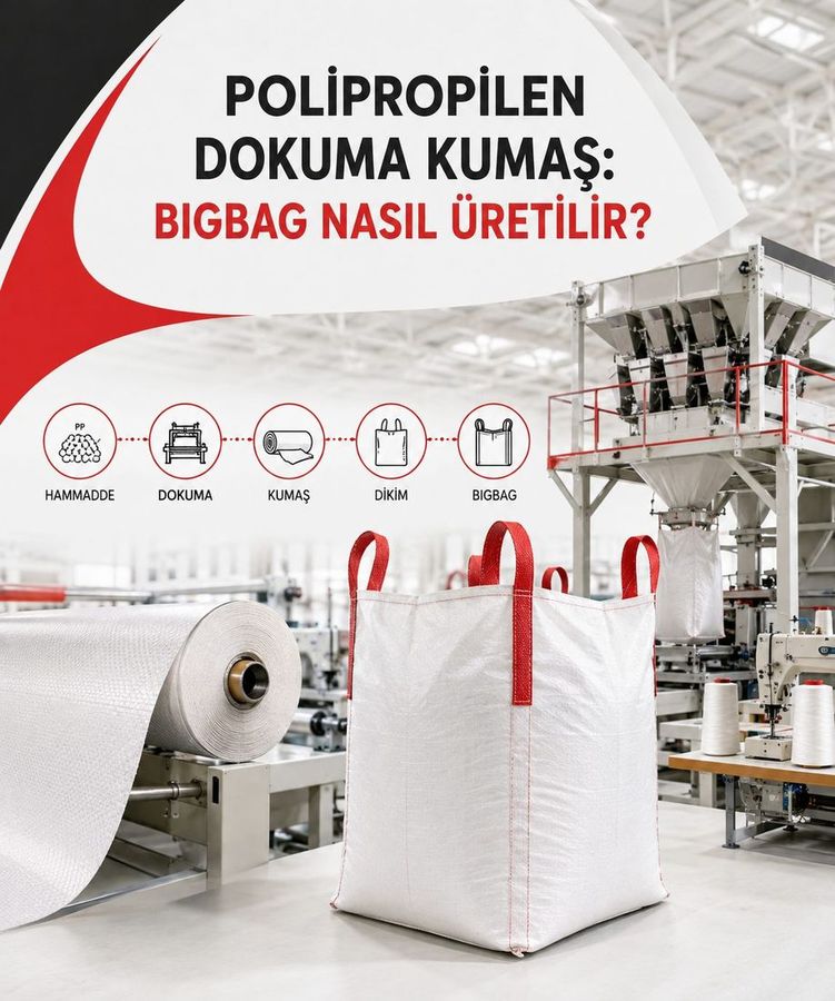 Polipropilen Dokuma Kumaş: Bigbag Nasıl Üretilir?