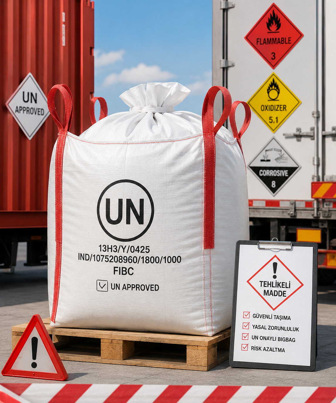Tehlikeli Madde Taşımacılığında UN Onaylı Bigbag Zorunluluğu